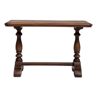 Oak Side Table in Original Patina, Antique, France, 19th Century For Sale