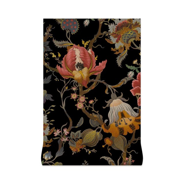 Not Yet Made - Made To Order House of Hackney Artemis Wallpaper - Black For Sale - Image 5 of 5