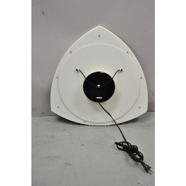 White Vintage 1996 Rabbit Tanaka Lumaseries CyberSpace White Kinetic Wall Art For Sale - Image 8 of 10