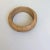 Contemporary Pono Wide Multi-Faceted Pale Wood Bangle For Sale - Image 3 of 3