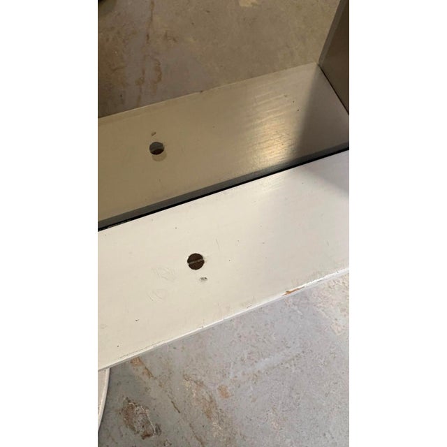 1960s Mid-Century Modern Double-Sided Hall Stand with Mirror and Coat Hooks, Europe, 1960s For Sale - Image 5 of 18