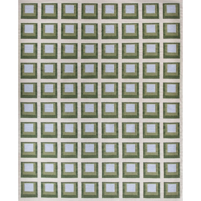 The Color Study Rug is a bold, modernist flatweave rug inspired by Bauhaus color theory and the iconic work of Josef...