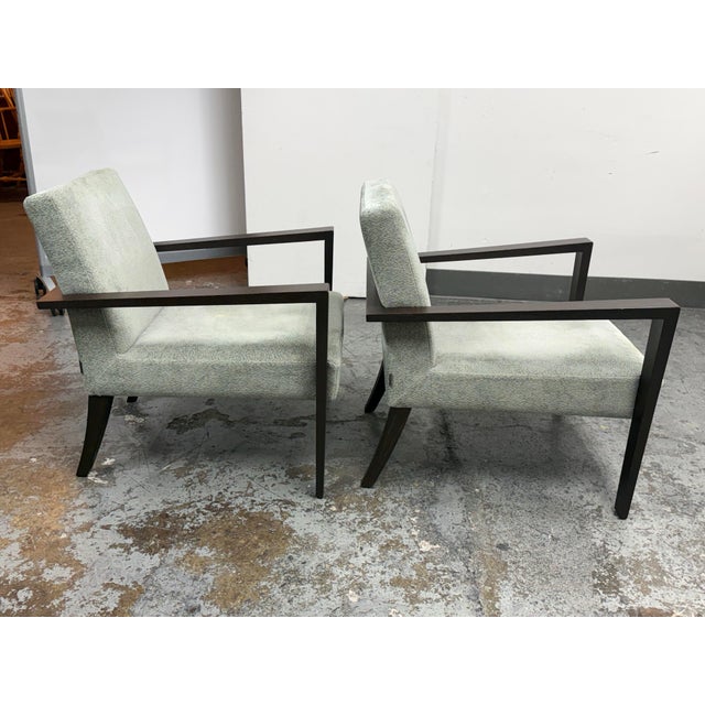 Didier Gomez for Ligne Roset French Line Armchairs, Pair For Sale In San Francisco - Image 6 of 12