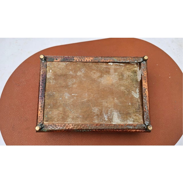 Art Deco Copper Box, 1920s For Sale - Image 9 of 10