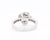 Metal Boucheron - Pivoine Collection - White Gold 18 Carats and Diamonds Ring, Size 6 For Sale - Image 7 of 8