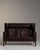 1970-1979 Denmark Deep Espresso Brown Two-Seat Leather Sofa For Sale - Image 4 of 11