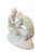 1930s Porcelain Der Handkuss (The Hand Kiss) Sculpture by Eduard Liebscher for Augarten Vienna, 1936 For Sale - Image 5 of 9