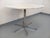 Vintage Round Dining Table in White Marble and Chrome Metal, 1970s For Sale - Image 9 of 17