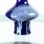 Mid-Century Blue Ceramic Vase, Former Czechoslovakia, 1960s For Sale - Image 4 of 10