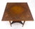 Theodore Alexander One Drawer Leather Top Folding Top Game Table MINT For Sale - Image 13 of 18