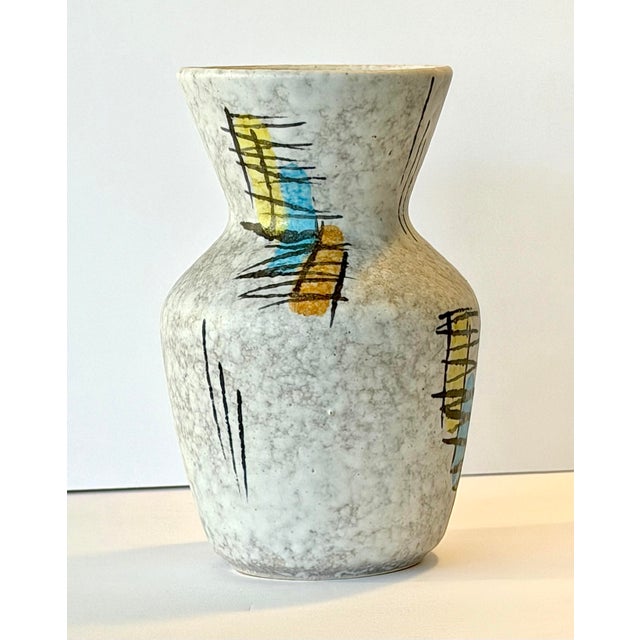 Mid-Century Modern Unique Mid 20th Century Modern West German Studio Pottery Vase by Bay Keramic. For Sale - Image 3 of 7