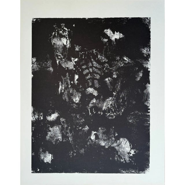 Karl Hartung, Composition, 1966, Original Lithograph For Sale - Image 4 of 4
