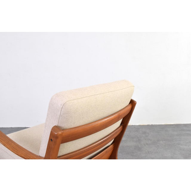 Mid-Century Modern Danish Senator Lounge Chair in Teak by Ole Wanscher for Cado, 1960s For Sale - Image 11 of 13