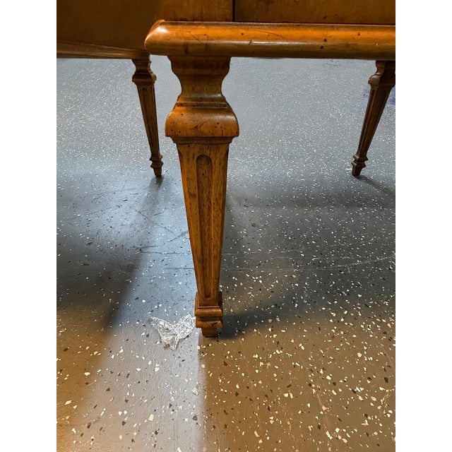 1960’s Heritage Furniture Burl Wood Nightstands (A Pair) For Sale - Image 10 of 11