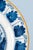 18th Century Dutch Delft Blue and White Chinoiserie Plate with Folly For Sale - Image 3 of 7