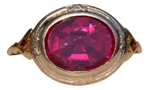 The Dolphin Drive: East to West Antique Filigree Ring