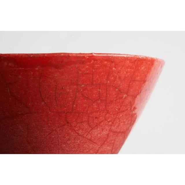 Craquelé Glazed Sang De Boeuf Bowl, 1930s For Sale - Image 4 of 14