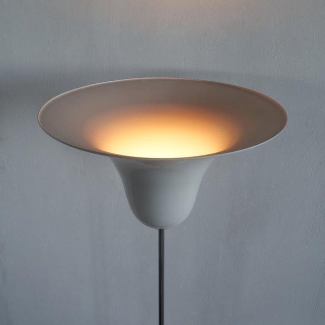 Uplighter Floor Lamp attributed to Verner Panton for Elteva, Denmark, 1980s For Sale - Image 3 of 7