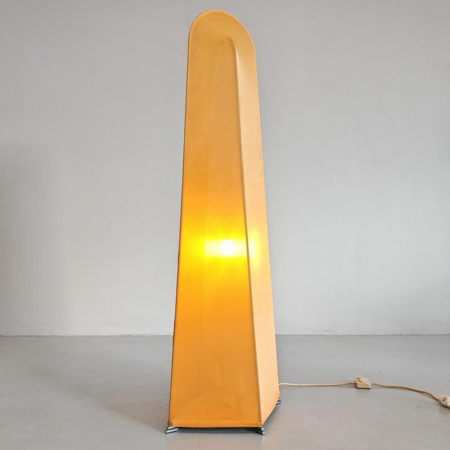 Sirrah Kazuki Fabric Floor Lamp by K. Takahama for Sirrah, 1970s For Sale - Image 4 of 18