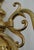 Brass 1980s Pair Colonial Williamsburg Style Brass Lighted Wall Sconces For Sale - Image 8 of 10