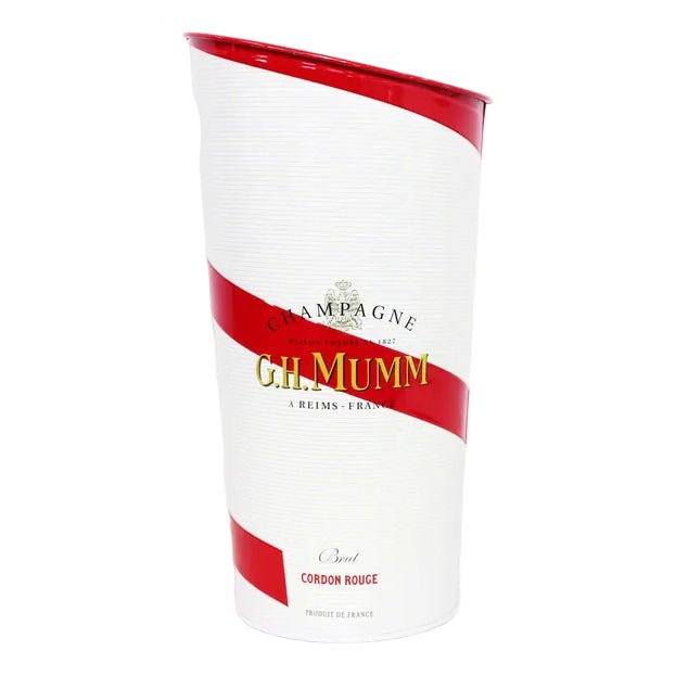 Champagne Bucket from GH MUMM, 1990s For Sale