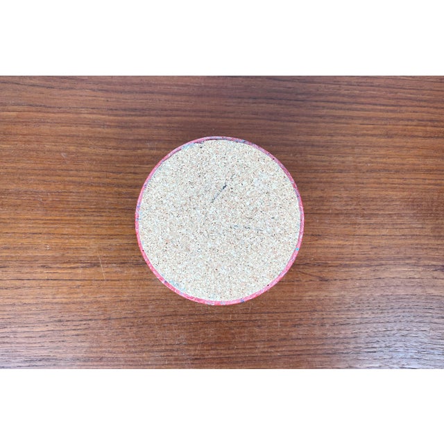 Metal German Postmodern Terrazzo Style Candleholder from Räder, 1980s For Sale - Image 7 of 10