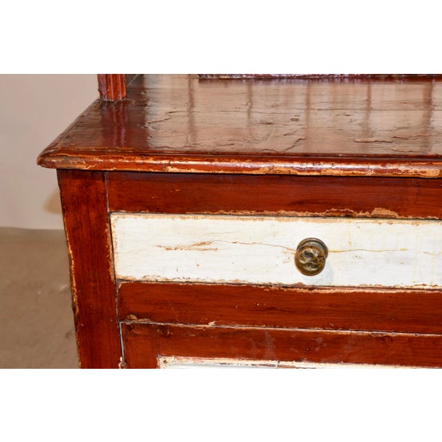 19th Century Irish Painted Cupboard For Sale - Image 12 of 13