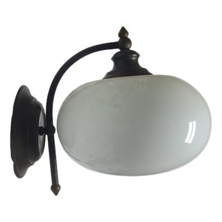 Art Deco Wall Lamp, Poland, 1950s For Sale