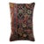 Traditiona; Navy Persian Mahal Rug Pillow For Sale