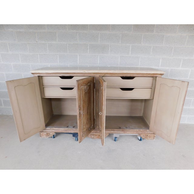 Century Furniture Tessellated Stone Berghley Credenza Sideboard / Server For Sale - Image 10 of 18