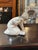 Ceramic Vicente Martínez for Lladró Little Girl With Slippers Porcelain Figurine, Signed For Sale - Image 7 of 12