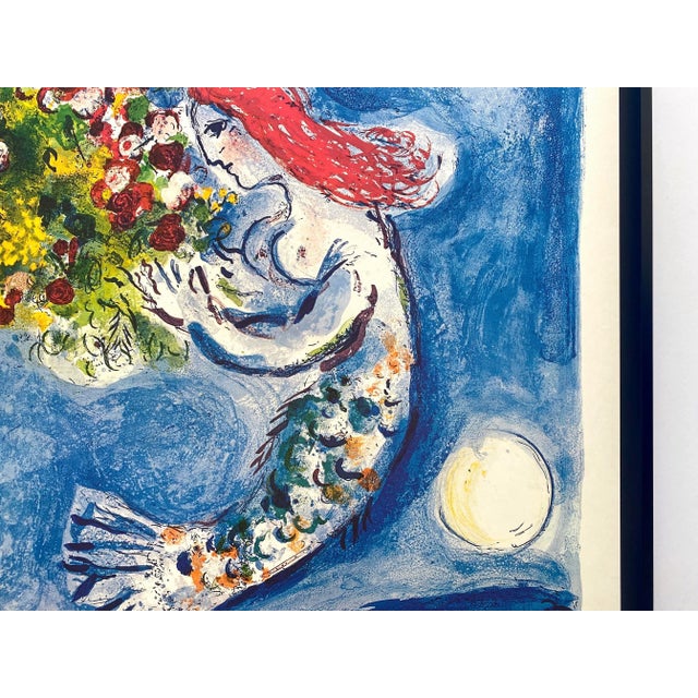 絵画 Chagall MARC CHAGALL 1962 LITHOGRAPH Marc CHAGALL Lithograph LIMITED Edition ORIGINAL 1962 w/Cat