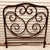 Thonet Antique Black Iron Bed in the Style of Thonet Elaborate Scroll Work to Both Pieces For Sale - Image 4 of 6