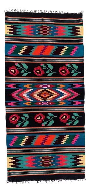 Large Vintage Moldovan Wool Square Kilim Rug