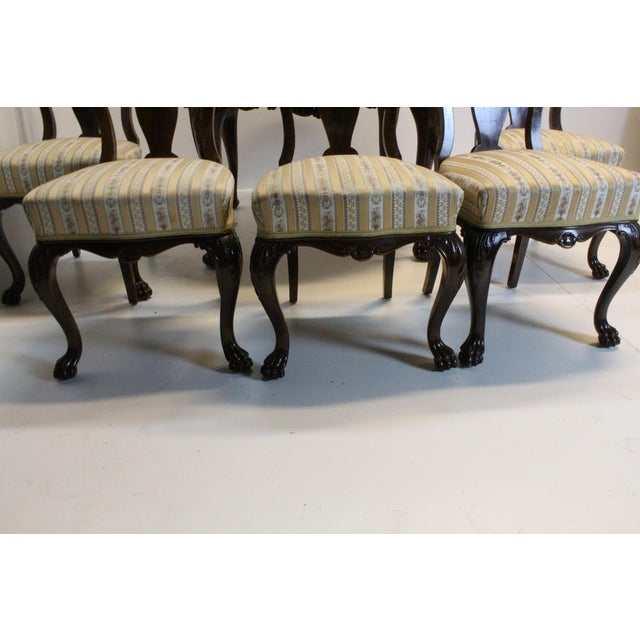 Victorian Dining Table and Chairs, Set of 6 | Chairish