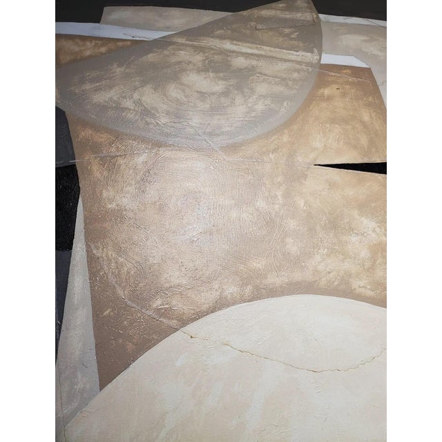 "Gravity" Modern Abstract Mixed-Media Painting on Canvas by Louis Shields, 2018 For Sale - Image 4 of 8