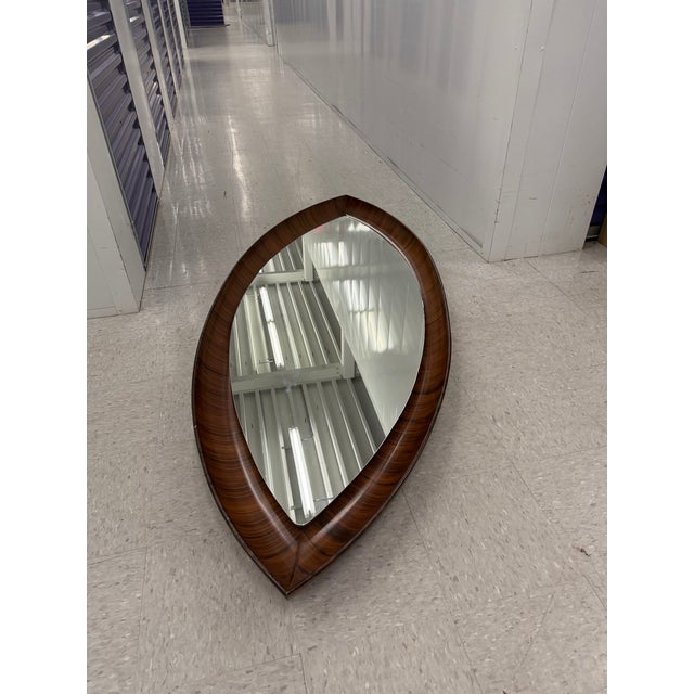 Globalviews mirror, purchased 12 years ago. Wood and glass