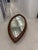 Globalviews mirror, purchased 12 years ago. Wood and glass