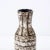 Mid-Century Modernist White and Earth Toned Ceramic Vase With Banded Detailing For Sale - Image 4 of 13