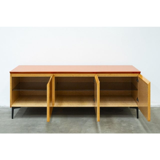 Mid-Century Orange Sideboard, 1970s For Sale - Image 6 of 10