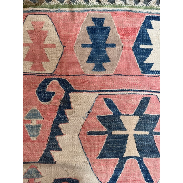 Turkish 3ft 7in × 5ft Turkish Kilim Rug, Vintage For Sale - Image 3 of 12