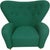 Set of The Tired Man Lounge Chair with Ottoman in Green Hallingdal Fabric by Fleming Lassen For Sale - Image 18 of 18