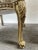 French Louis XV Style Bergère Armchair, Painted Frame, Floral Embroidery, a Pair For Sale - Image 11 of 15