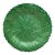 English Green Majolica Leaves Plate Circa 1880 For Sale