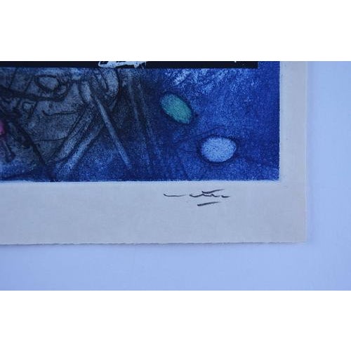 Roberto Matta, The Voices, 1964, Aquatint Etching For Sale - Image 6 of 7