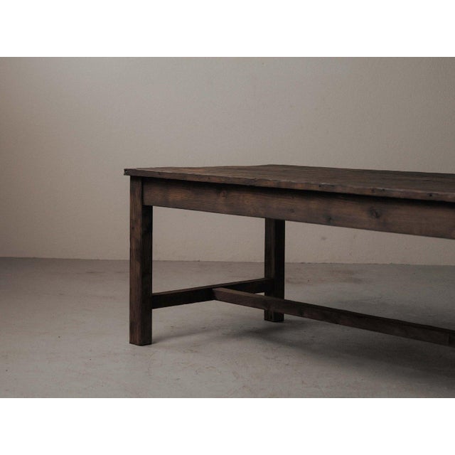 French Farmhouse Table in Pine, 1900 For Sale - Image 18 of 18