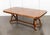 Modern Walnut Octagonal Extending Dining Table For Sale - Image 14 of 17