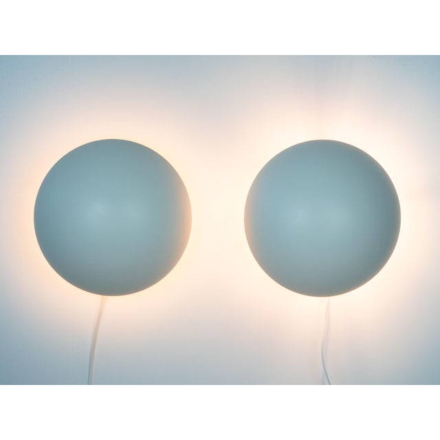 Louis Poulsen Vintage Danish PH Hat Maxi Wall Lamps by Poul Henningsen for Louis Poulsen, 1961, Set of 2 For Sale - Image 4 of 10