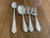 1950s Lunt Sterling Silver Child’s Flatware Set- 4 Pieces For Sale - Image 11 of 12