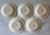 Green Set of 7 Vintage George Jones & Sons Crescent Hand Painted Salad Plates For Sale - Image 8 of 11